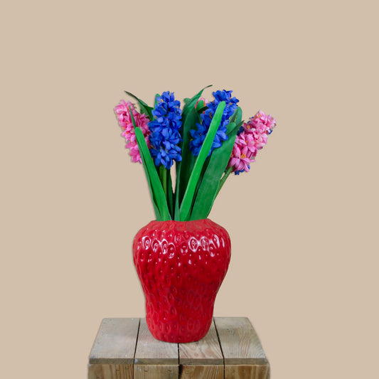 Zijden bloem hyacint - Petal Symphony - 45cm hoog